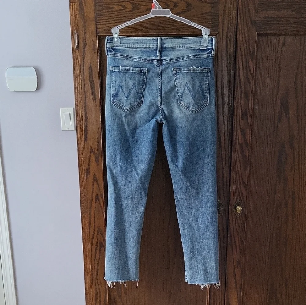 MOTHER Rascal Ankle Fray Jeans - Picture 4 of 12